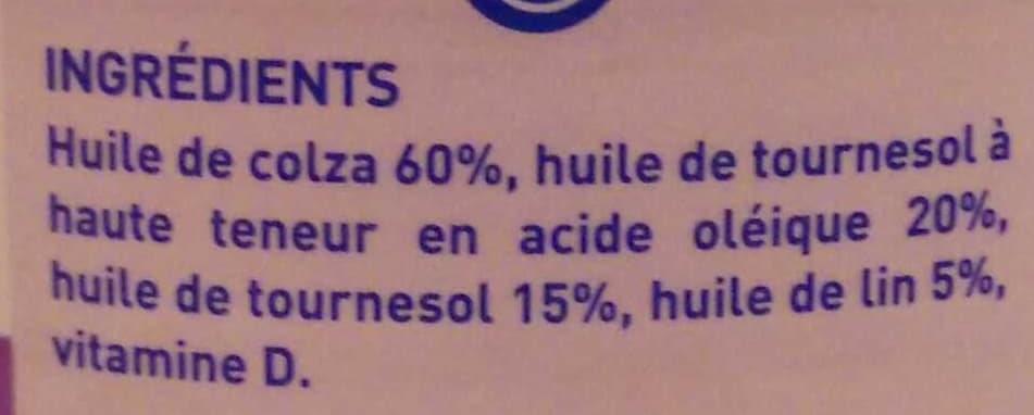 Marque Repère Mélange de 4 huiles végétales packshot