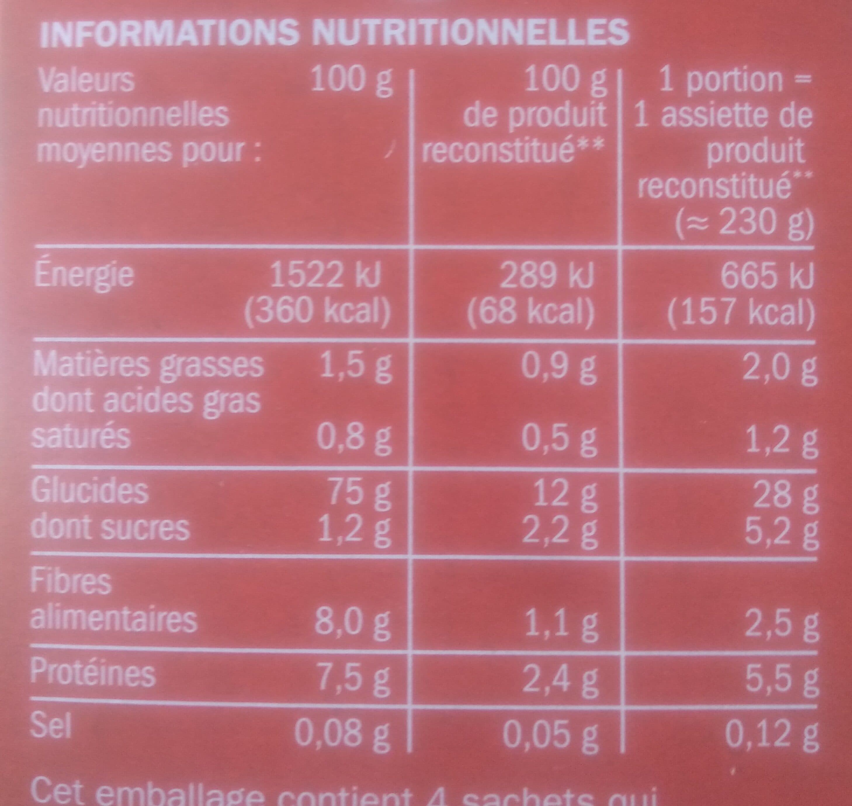 Marque Repère Purée de pommes de terre en flocon nature packshot
