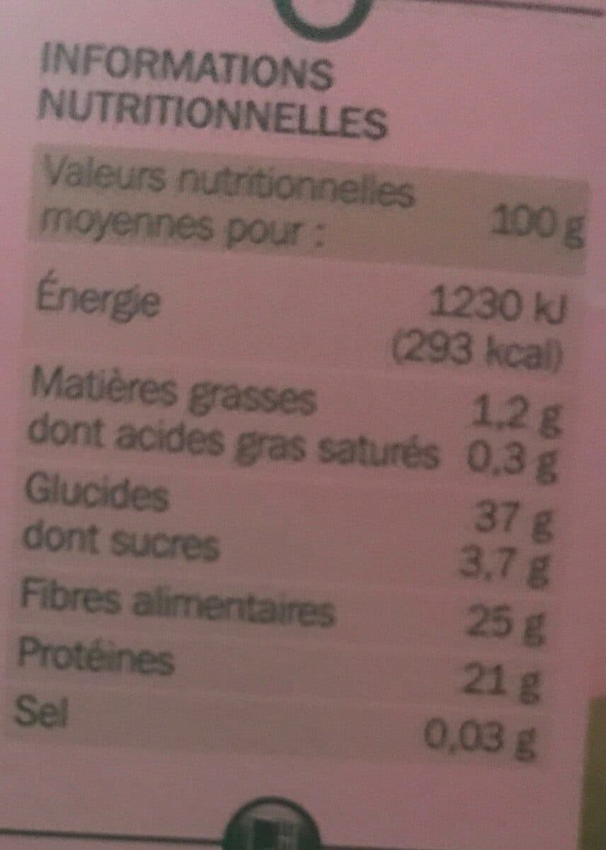 Marque Repère Haricots lingots packshot
