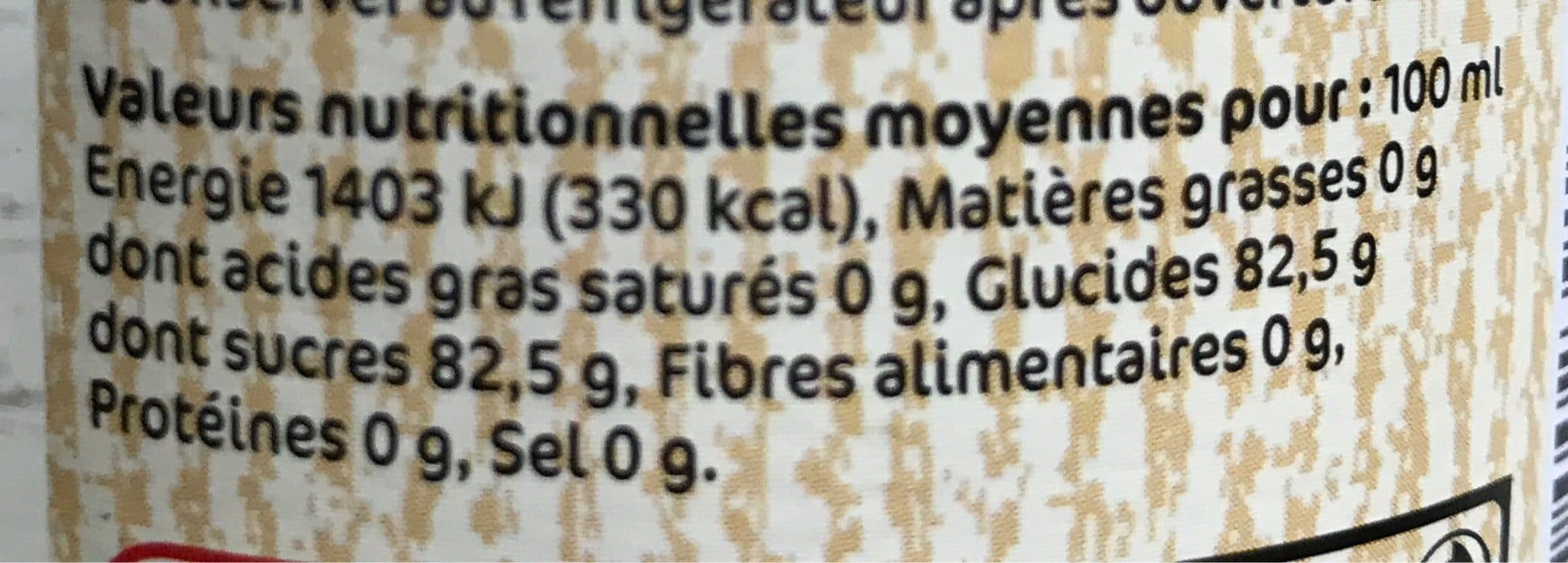 Marque Repère Sirop de Sucre de Canne packshot