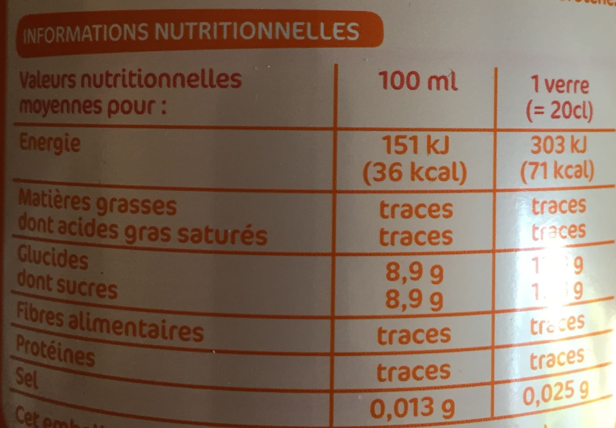 Marque Repère Jean's orange packshot