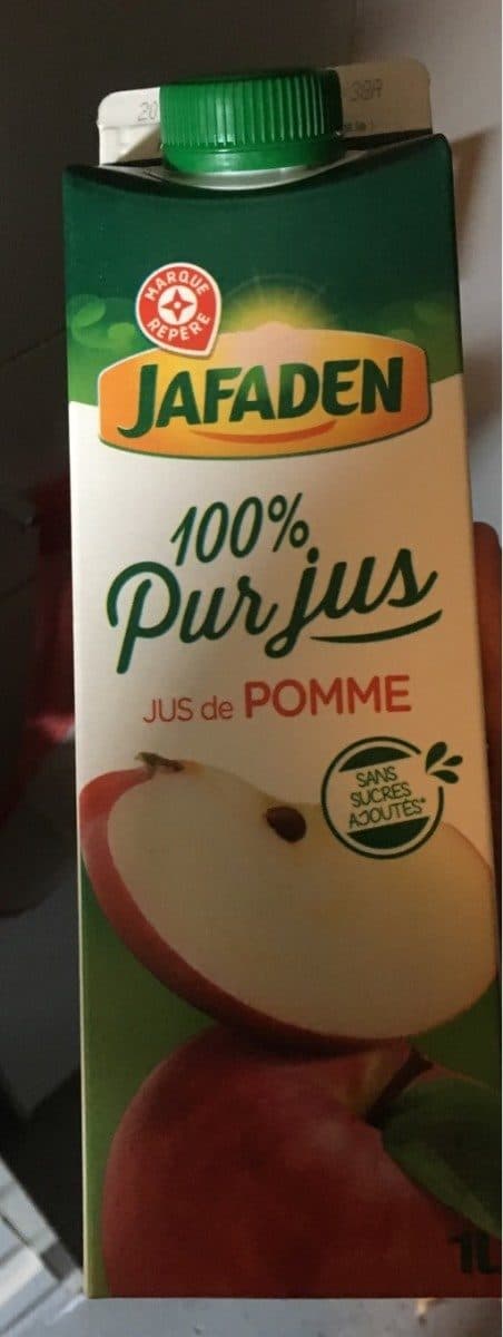 Marque Repère Jus de Pomme 100 % pur jus packshot
