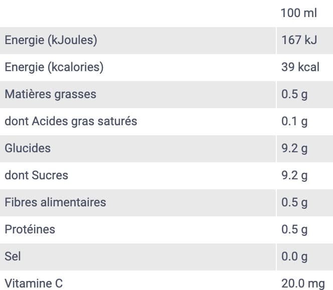 Marque Repère Pur jus d’orange packshot