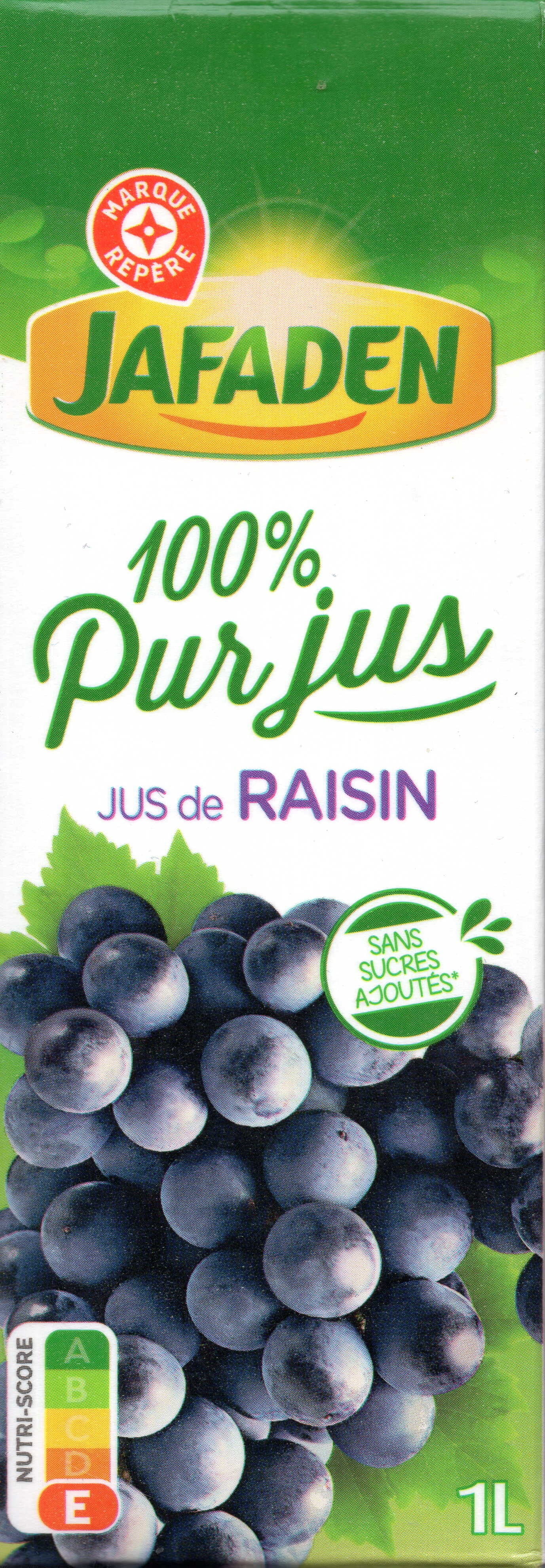 Marque Repère 100% pur jus de raisin packshot