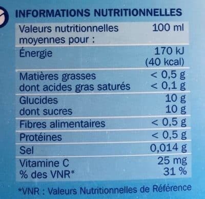 Marque Repère Nectar d'orange packshot