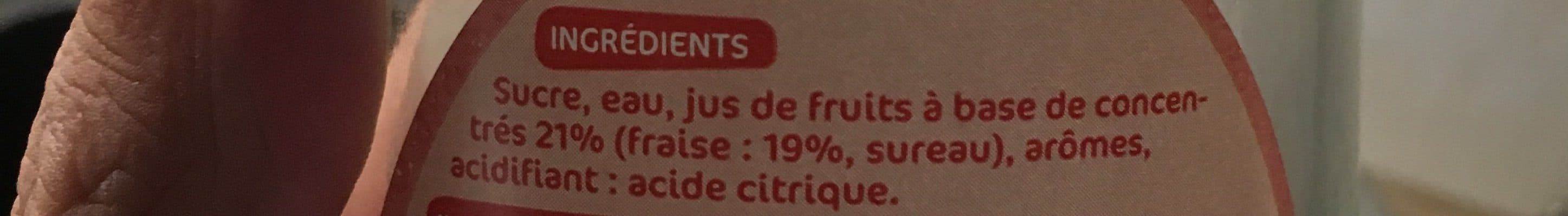 Marque Repère Sirop De Fraise packshot