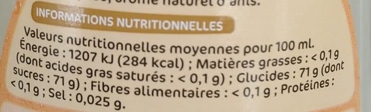 Marque Repère Sirop d'anis 1L packshot