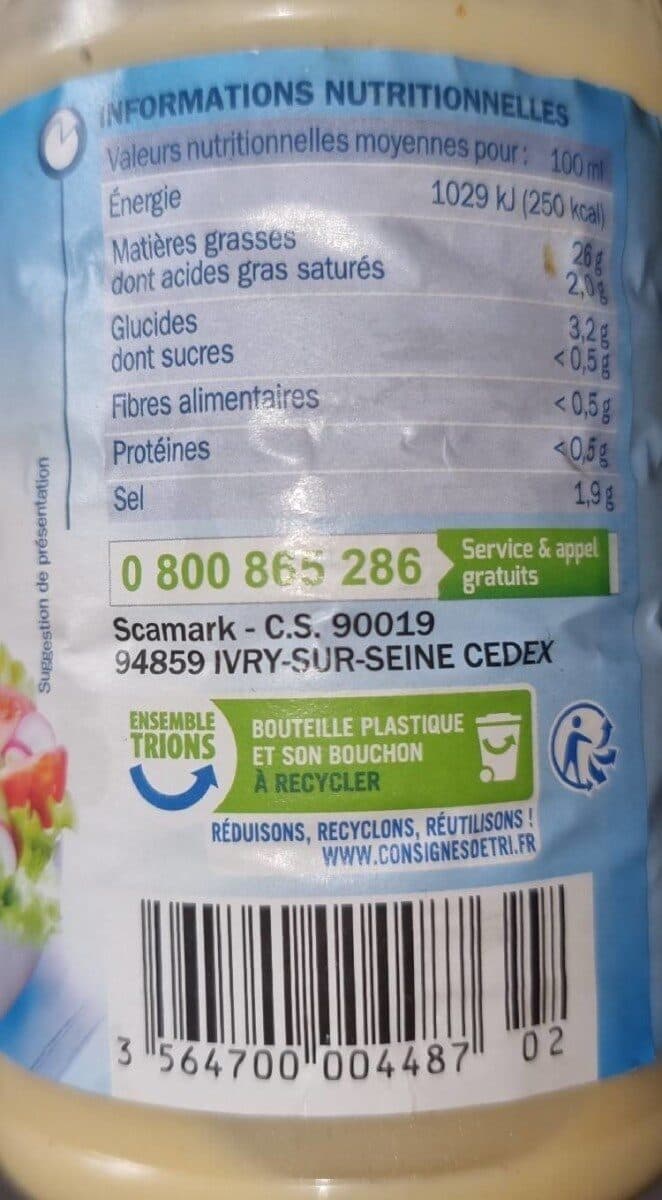 Marque Repère Vinaigrette nature rustica packshot