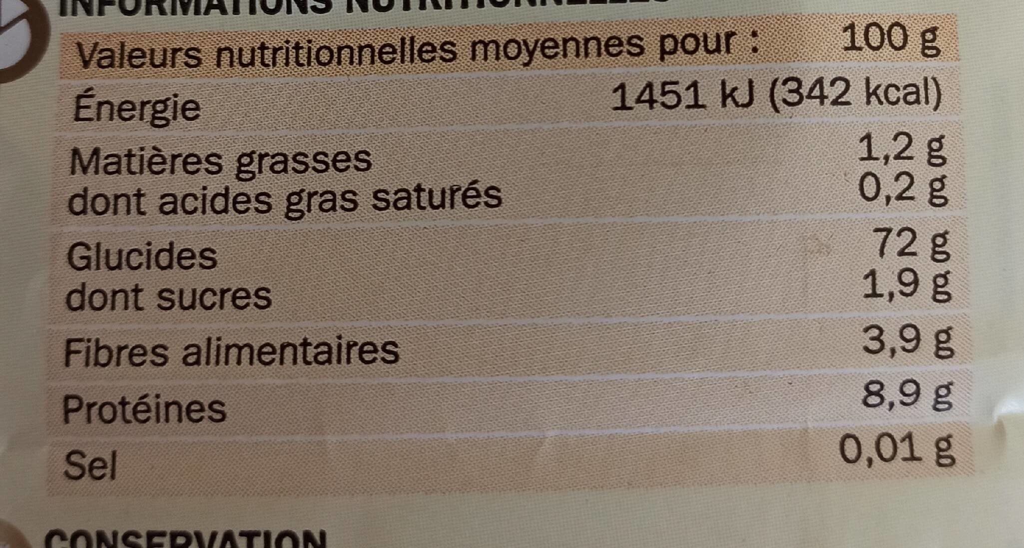 Marque Repère Farine de blé T45 packshot