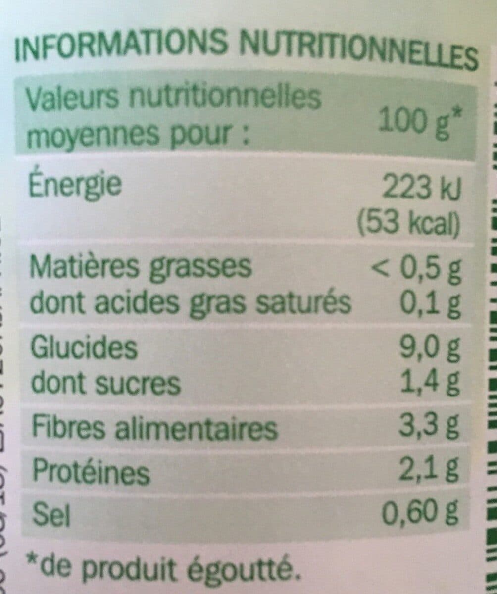 Marque Repère Garniture 3 légumes packshot