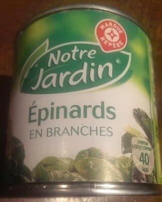 Marque Repère Épinards en branches packshot
