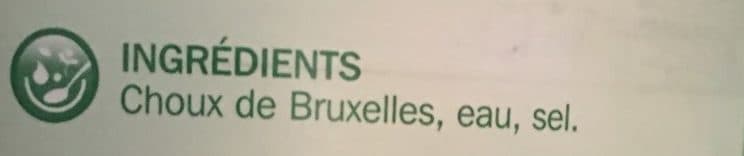 Marque Repère Choux de Bruxelles packshot