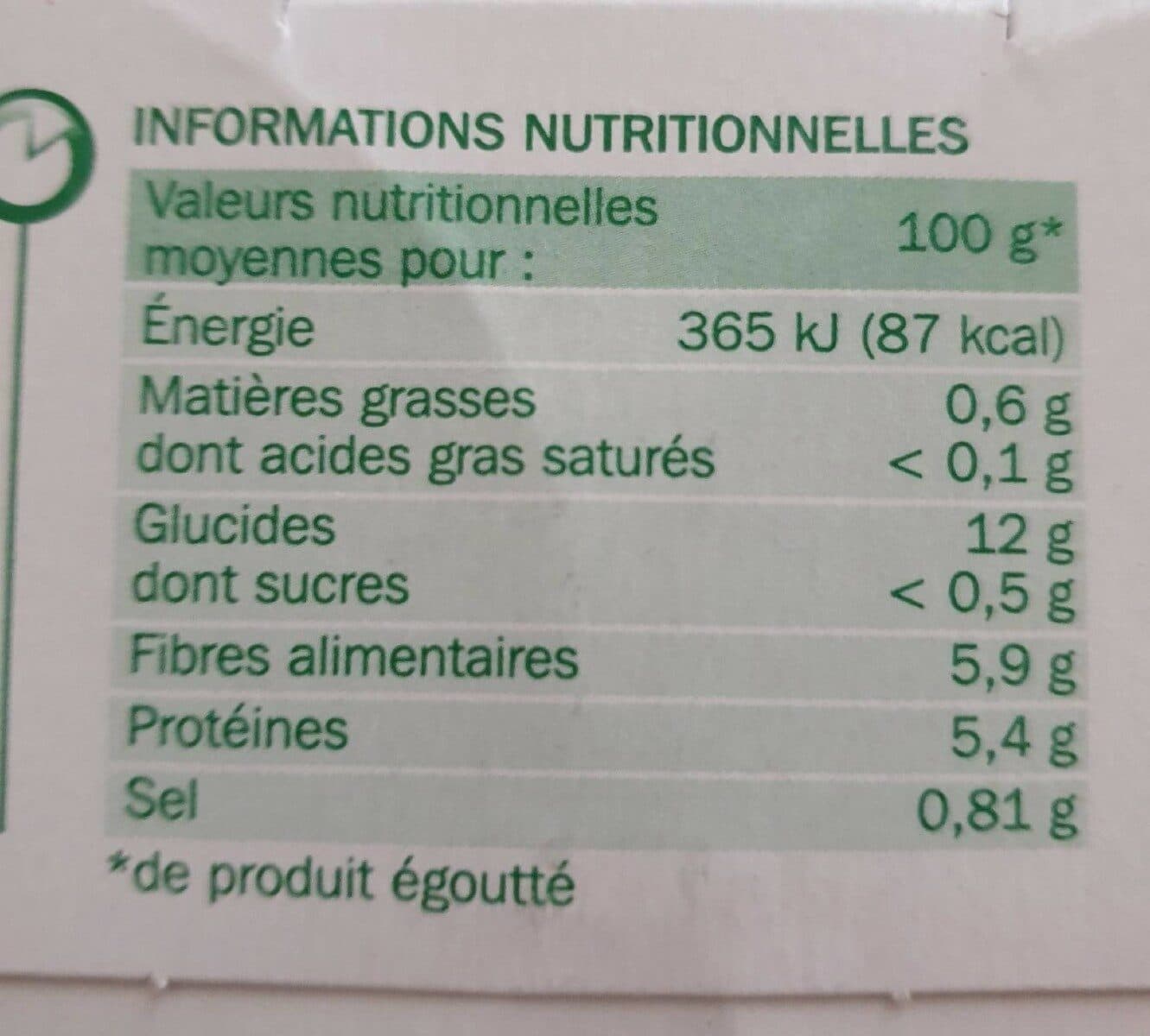 Marque Repère Flageolets Verts Notre Jardin, Extra-fins packshot