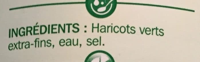 Marque Repère Haricots verts extra-fins packshot