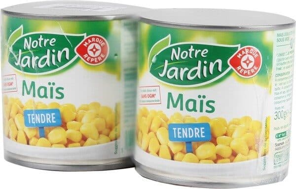 Marque Repère Maïs doux packshot