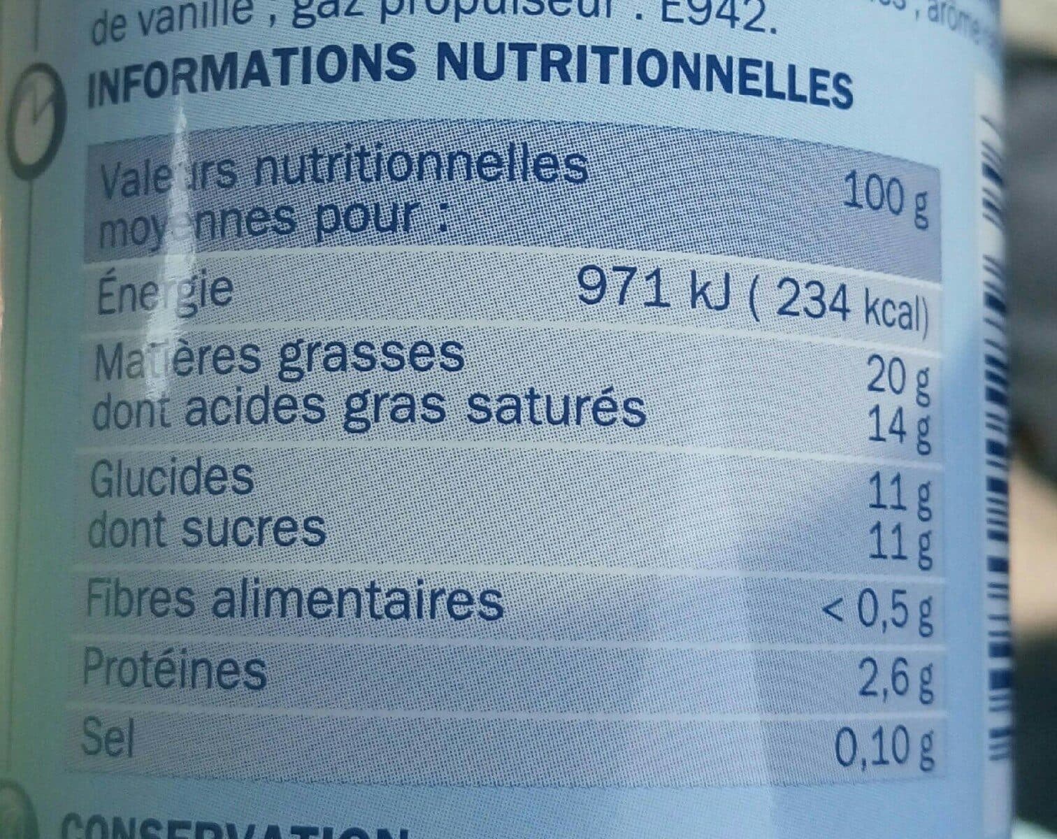Délisse Crème sucrée allégée packshot