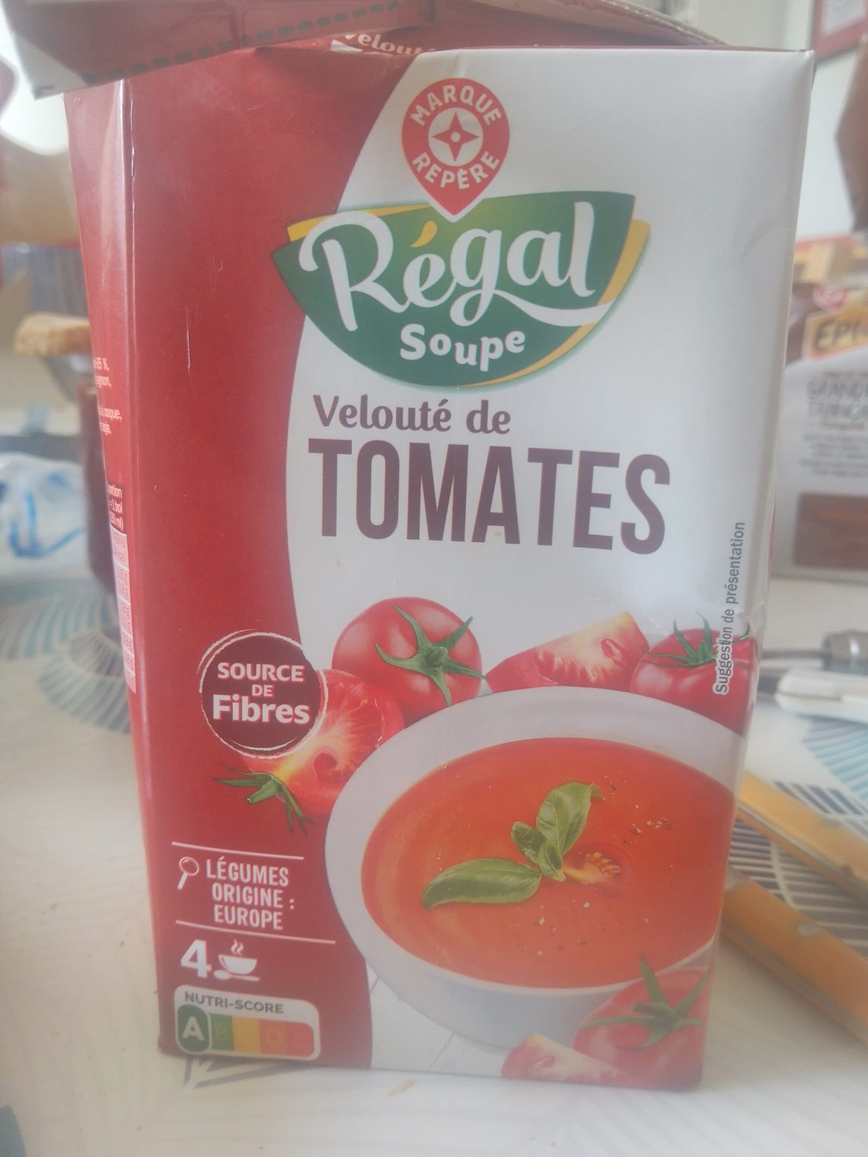 Marque Repère Velouté de tomates packshot
