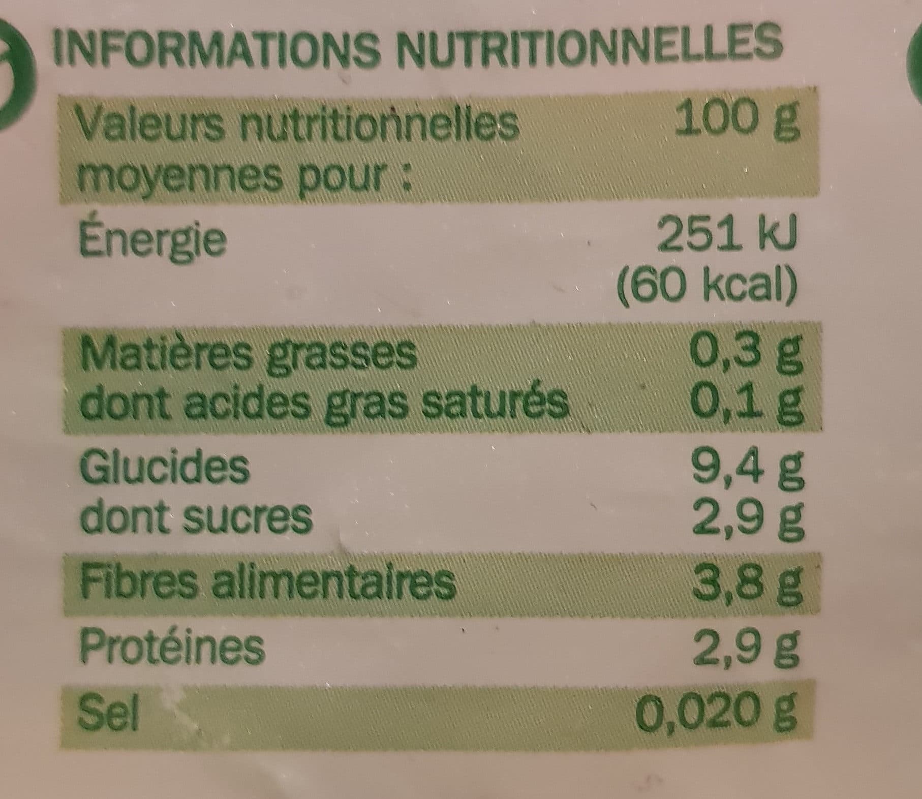Marque Repère Printanière de légumes packshot