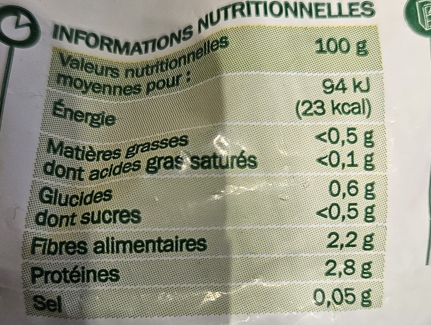 Marque Repère Epinards hâchés packshot
