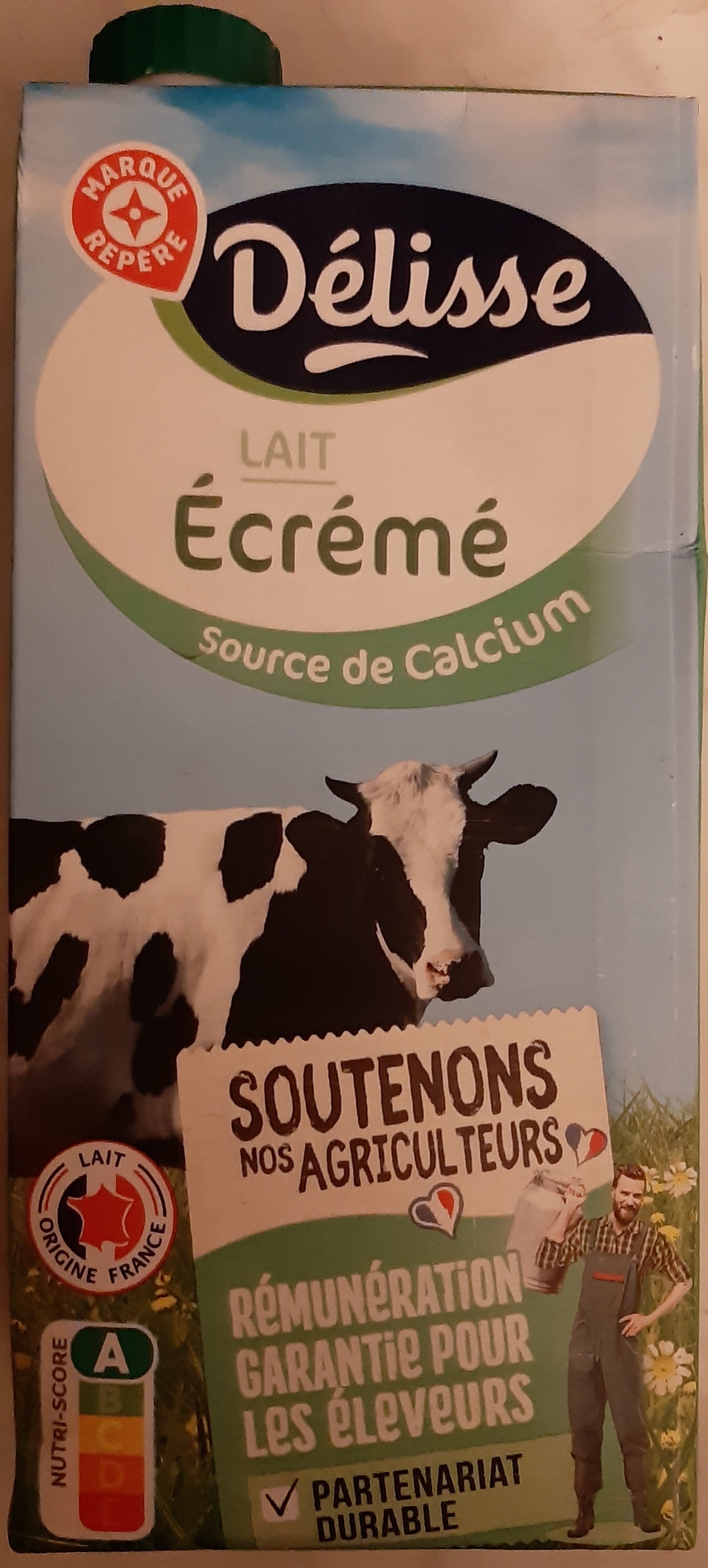 Délisse Lait Écrémé packshot