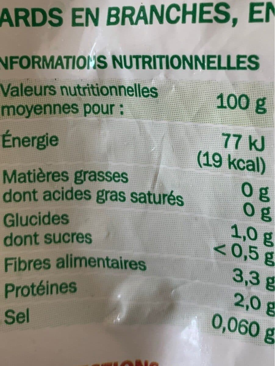 Marque Repère Épinards en branches packshot