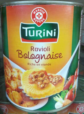 Marque Repère Turini Ravioli Bolognaise packshot