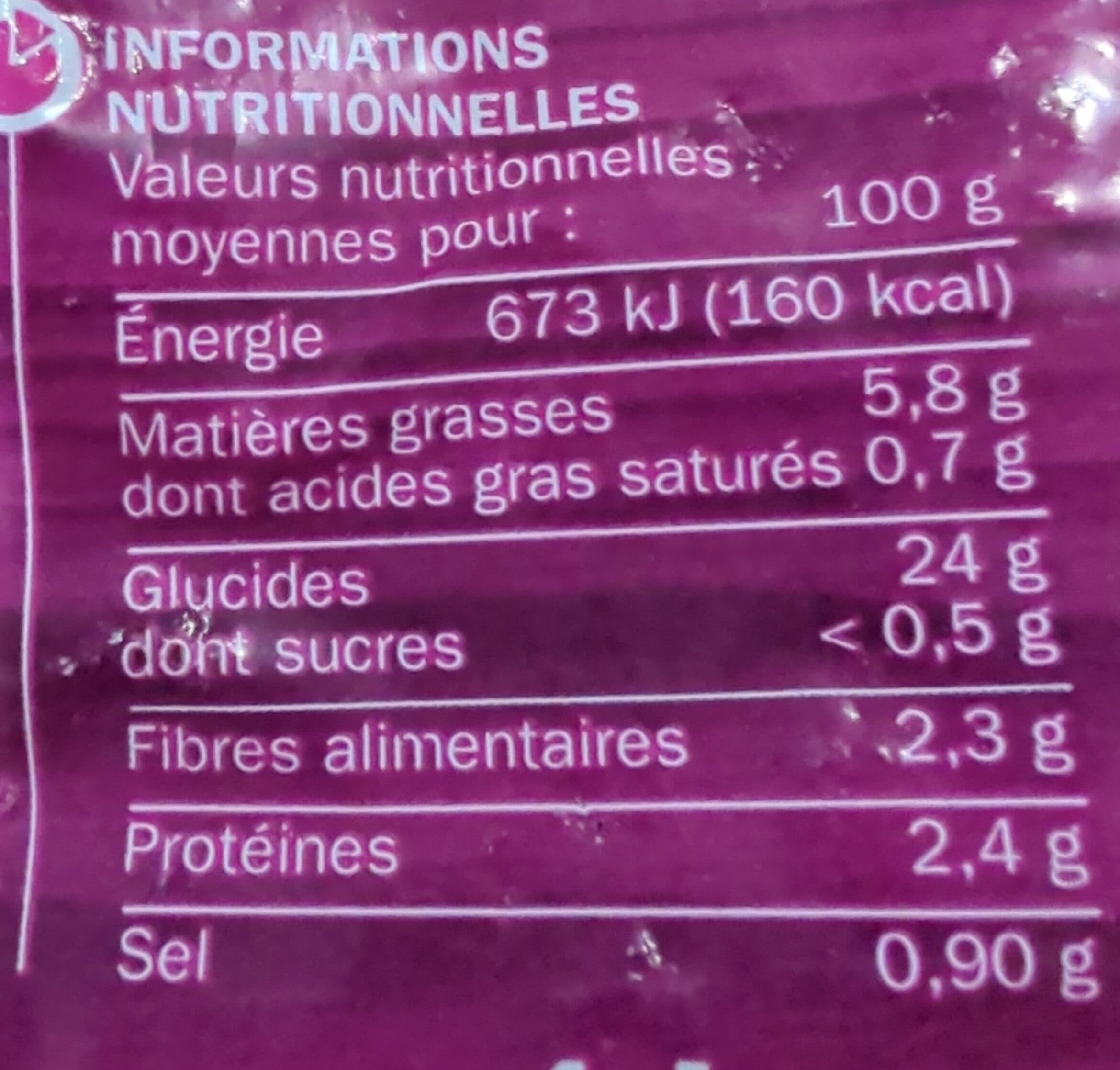 Marque Repère Pommes Noisettes packshot