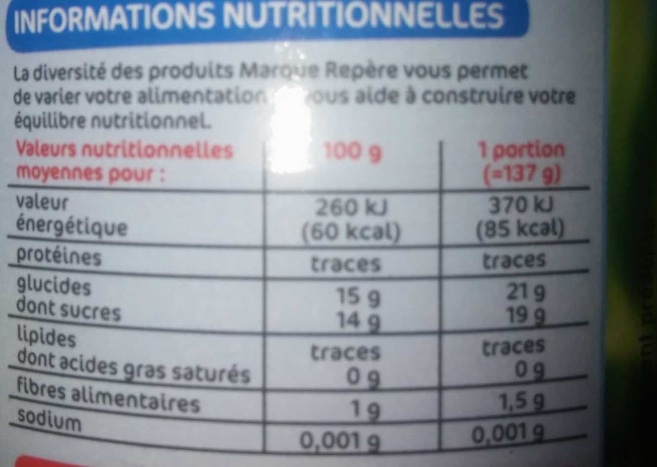 Marque Repère Ananas tranches brisées jus naturel packshot