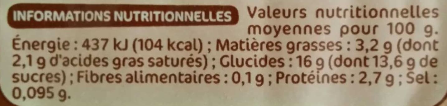 Délisse Crème dessert praliné packshot