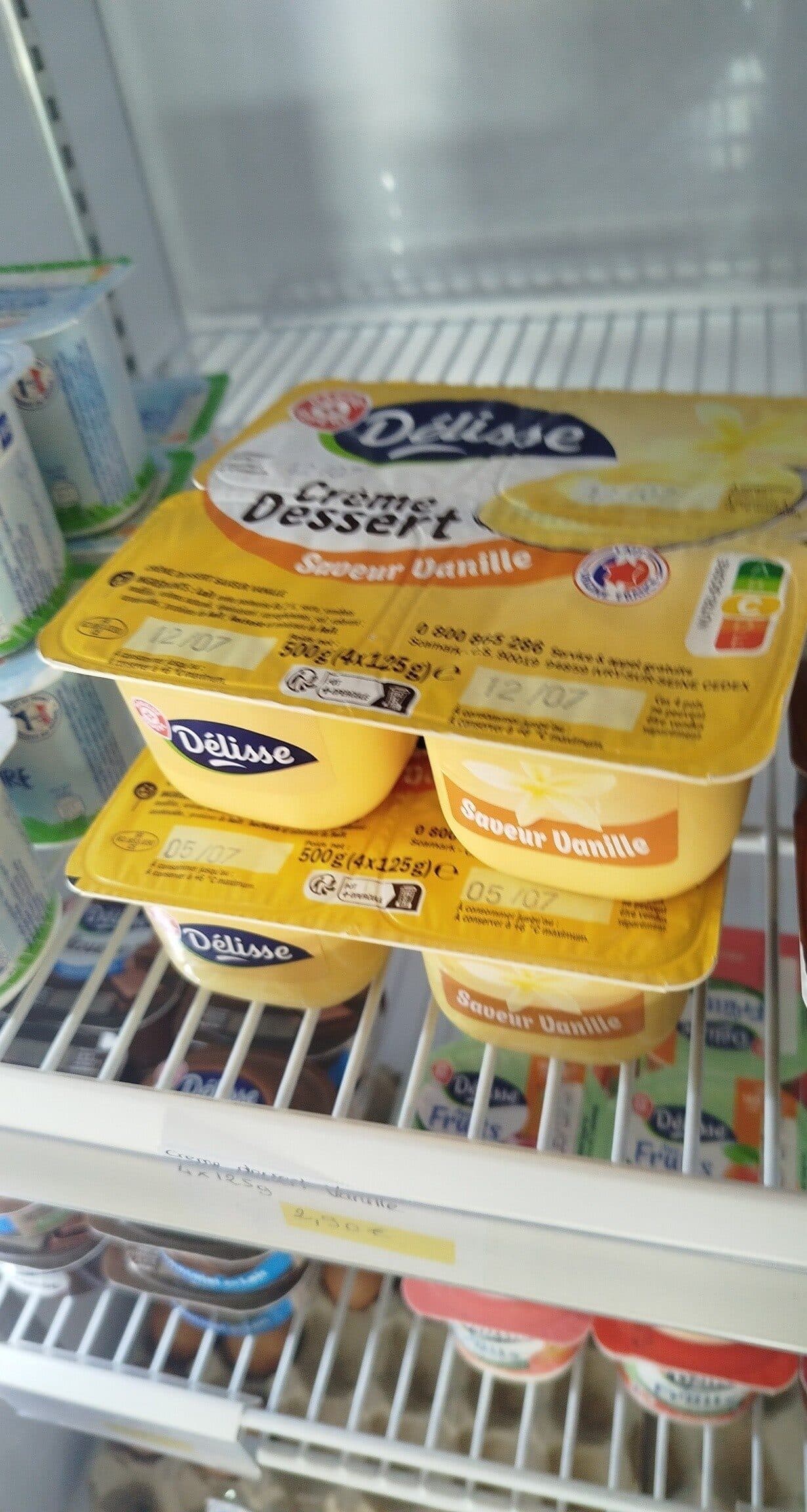 Délisse Crème dessert à la vanille packshot
