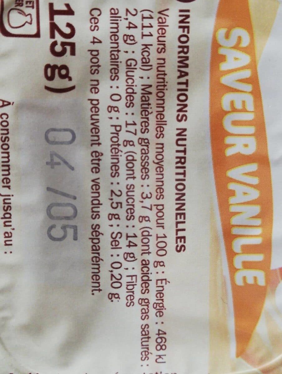Délisse Crème dessert à la vanille packshot