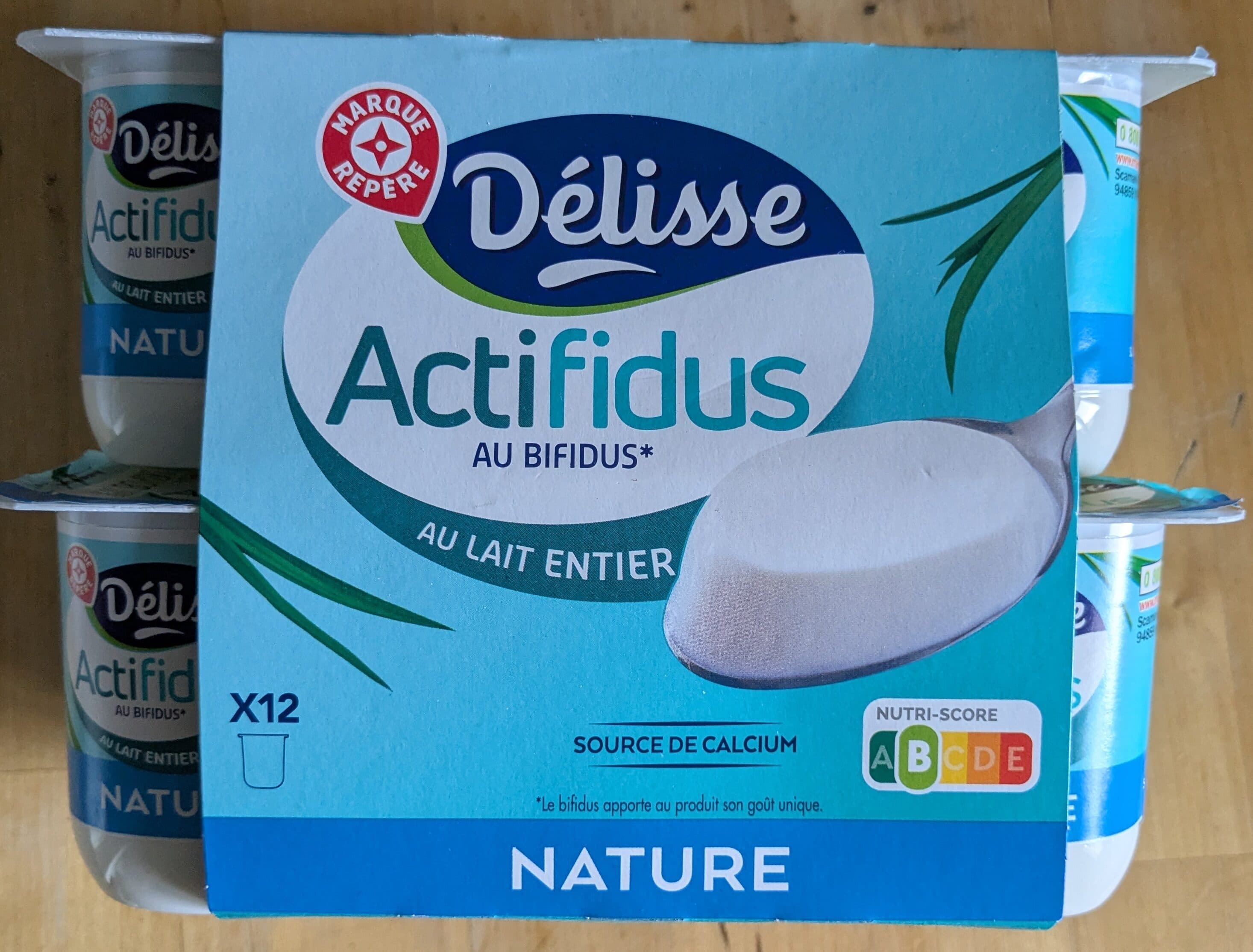 Délisse Actifidus nature packshot