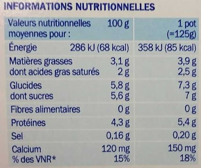 Délisse Yaourt brassé nature packshot