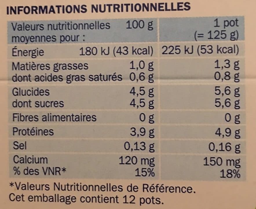Délisse Yaourts nature packshot