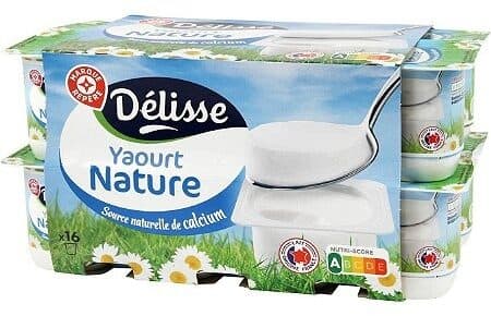 Délisse Yaourts natures packshot