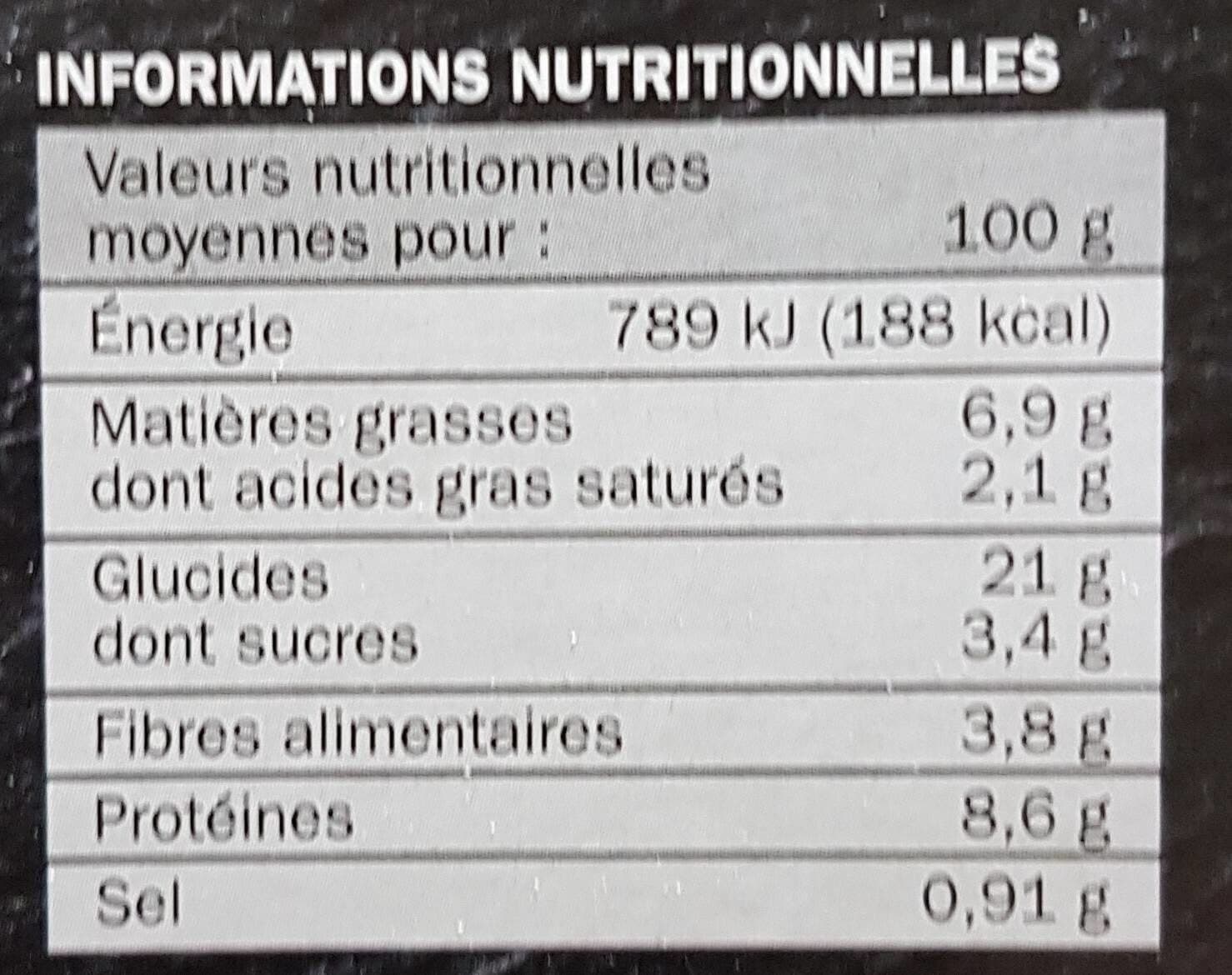 Marque Repère Pizza fruit de mer packshot