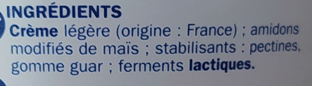 Délisse Crème légère 15% MG packshot