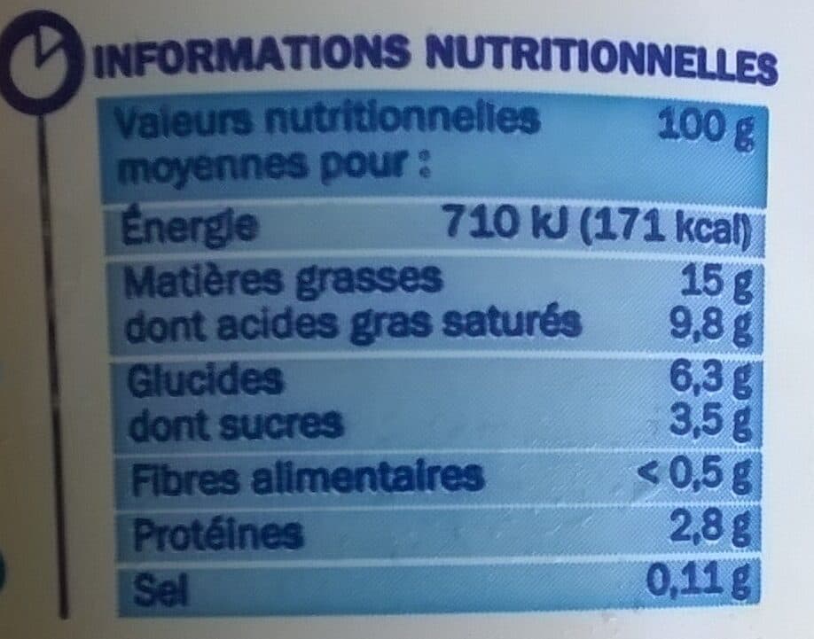 Délisse Crème légère 15% MG packshot