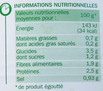 Marque Repère Coeurs de palmier packshot