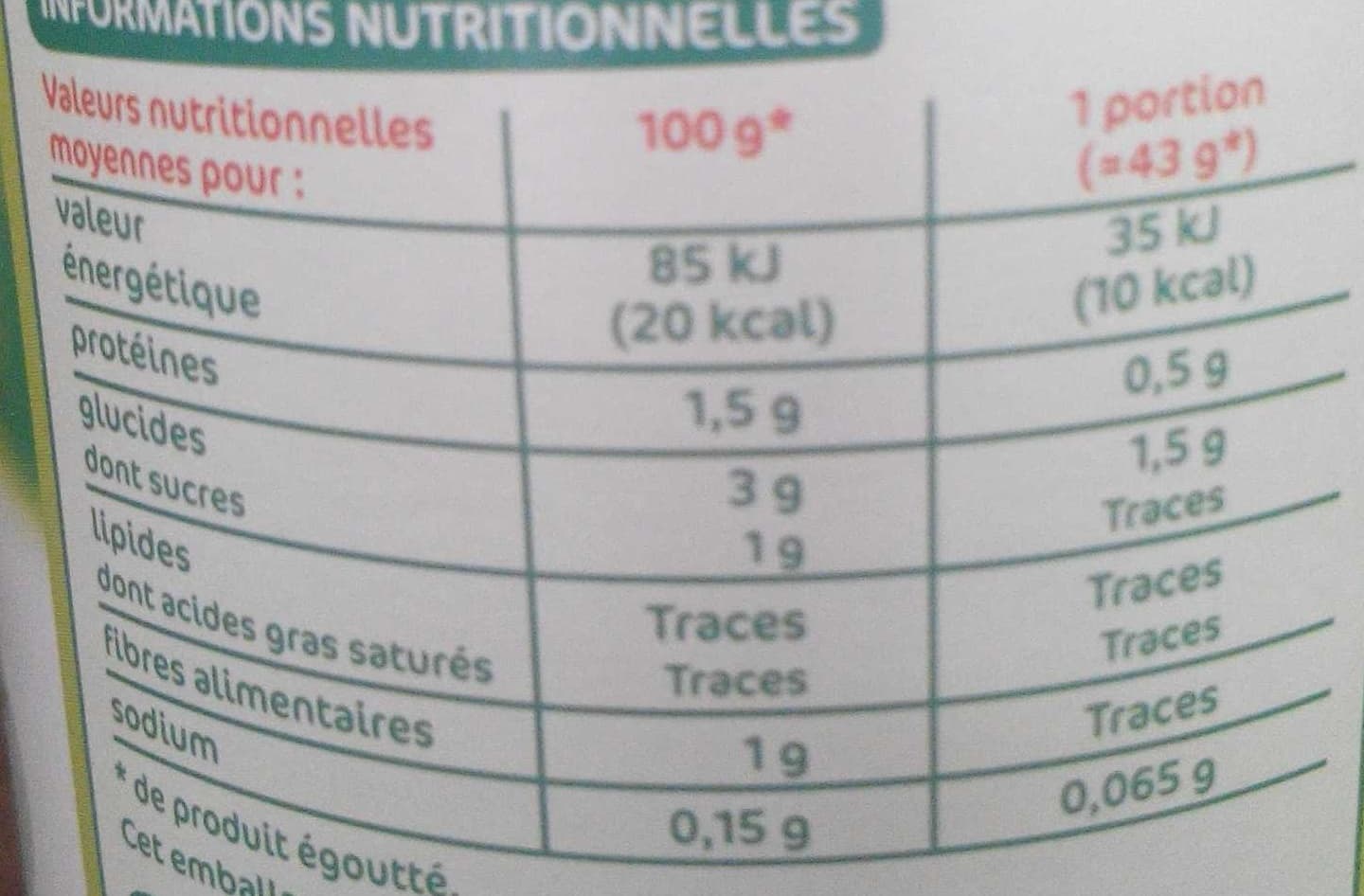 Marque Repère Pousses de Soja packshot
