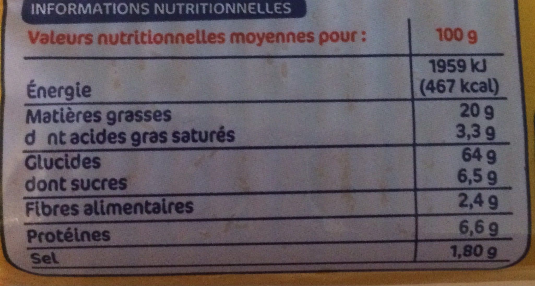 Marque Repère Biscuits salés crackers packshot