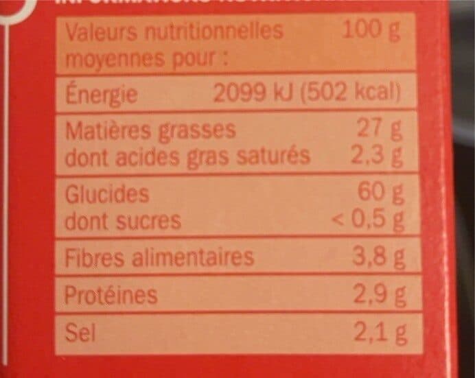 Marque Repère Pétales goût salé packshot