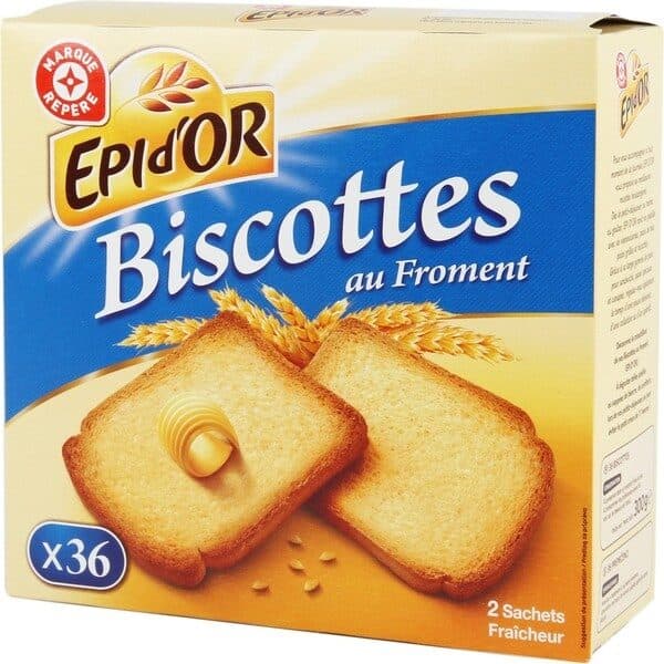 Marque Repère Biscottes x 36 packshot