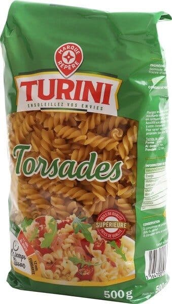 Turini Pâtes Torsades packshot