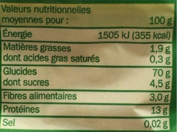 Turini Pâtes Torsades packshot