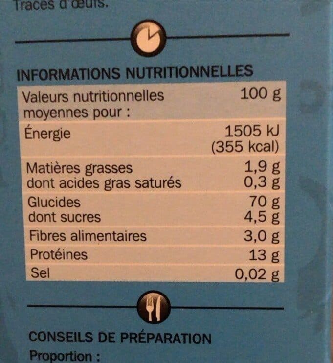 Marque Repère Couscous grain moyen packshot