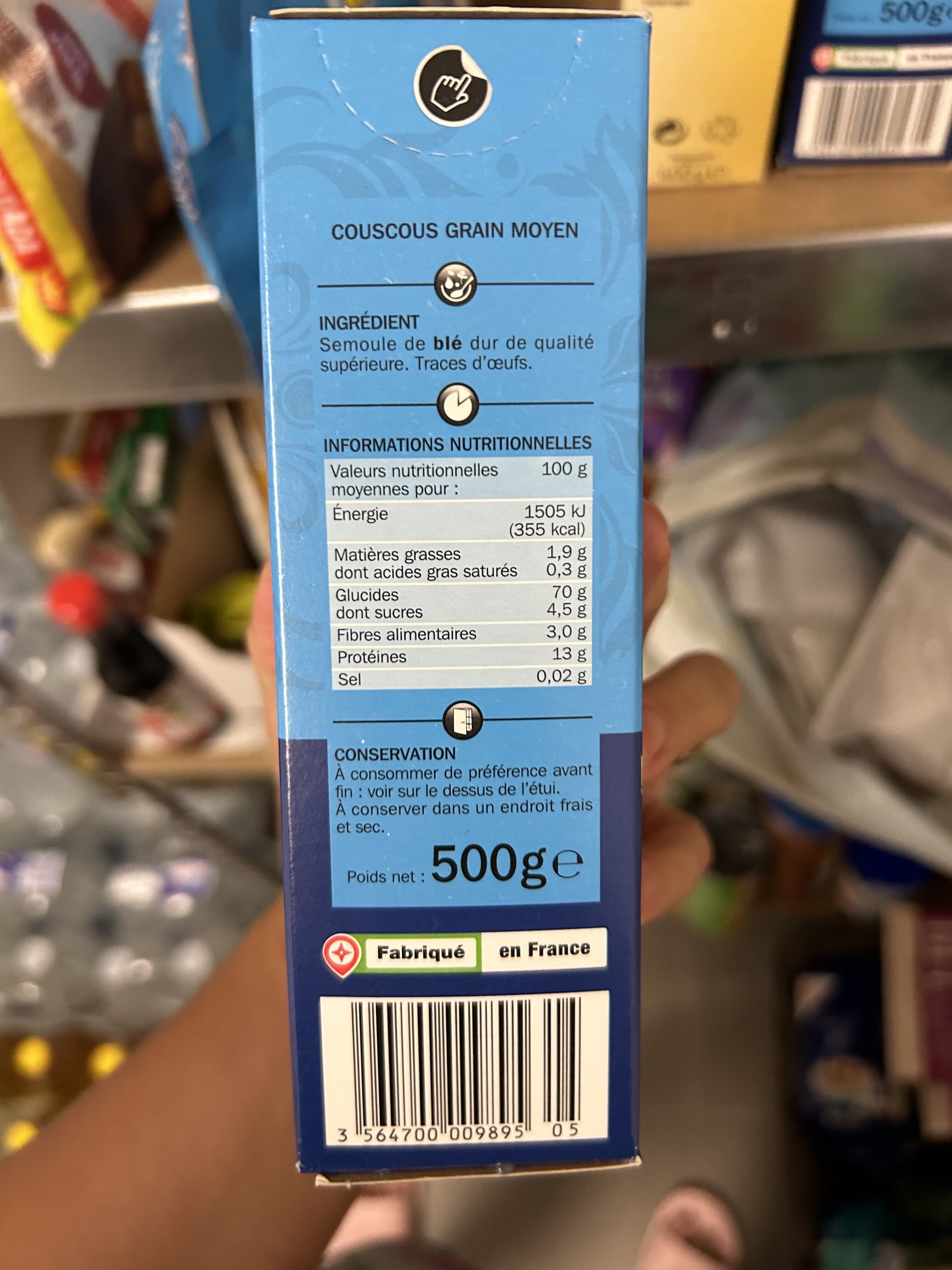 Comptoir du Grain Couscous packshot