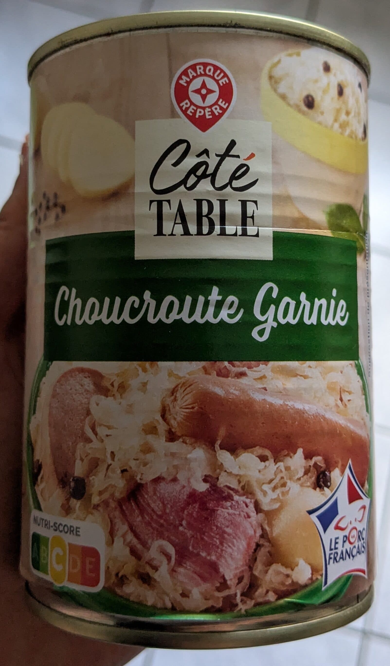 Marque Repère Choucroute garnie packshot