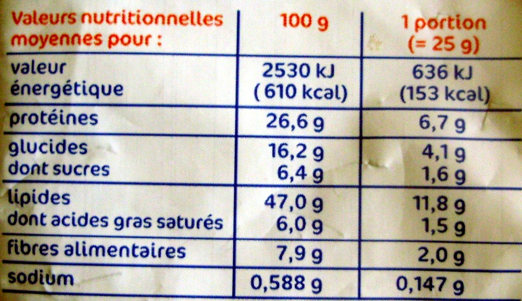 Marque Repère Cacahuètes Grillées à sec packshot
