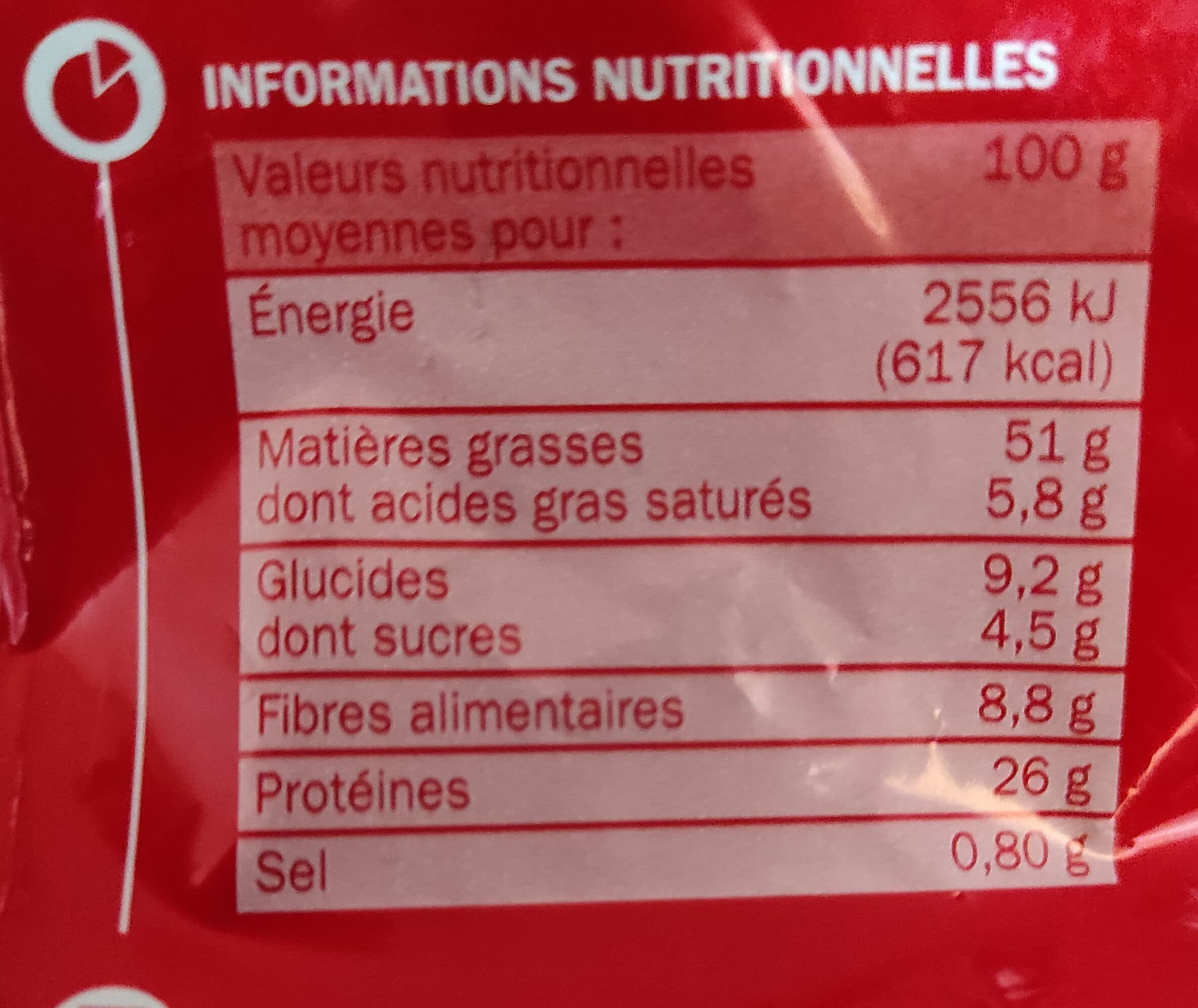 Marque Repère Cacahuètes Grillées et Salées packshot